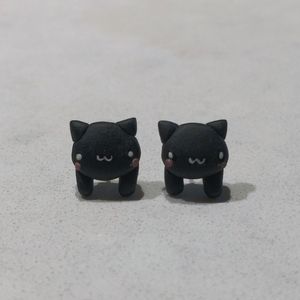 💫 Cat earrings 💫 one of a kind